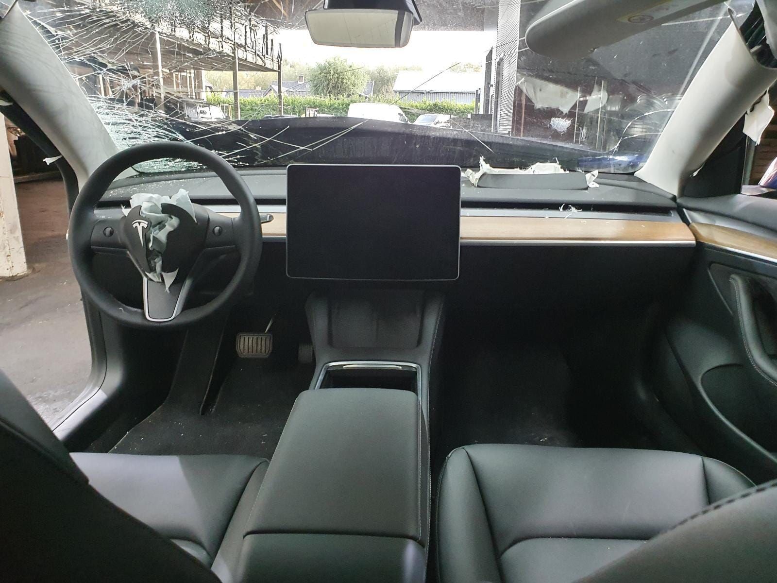 Tesla model 3 2022 leder set complete interior usado en Menorca foto 11