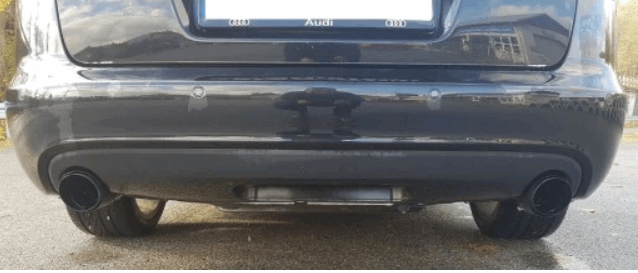 123 SPORTescape AUDI A5 A4 B8 S4 S5 RS4 RS5 100mm escape escape completo usado en Menorca foto 3
