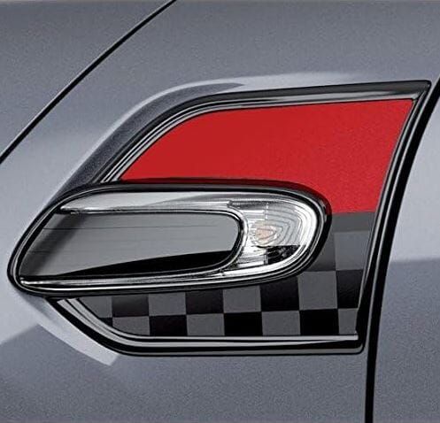 TLlanta covers set zwart / rood JCW voor zijknipperlicht nuevo MINI F55 F56 F57 51142355377 2355377 blinker single usado en Menorca