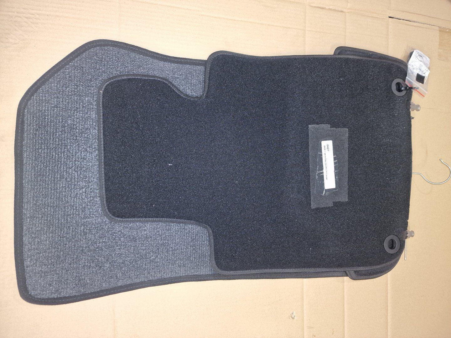 Automatten set 4-delig antraciet voor BMW E82 E88 coupe niet originalineel car mats complete usado en Menorca