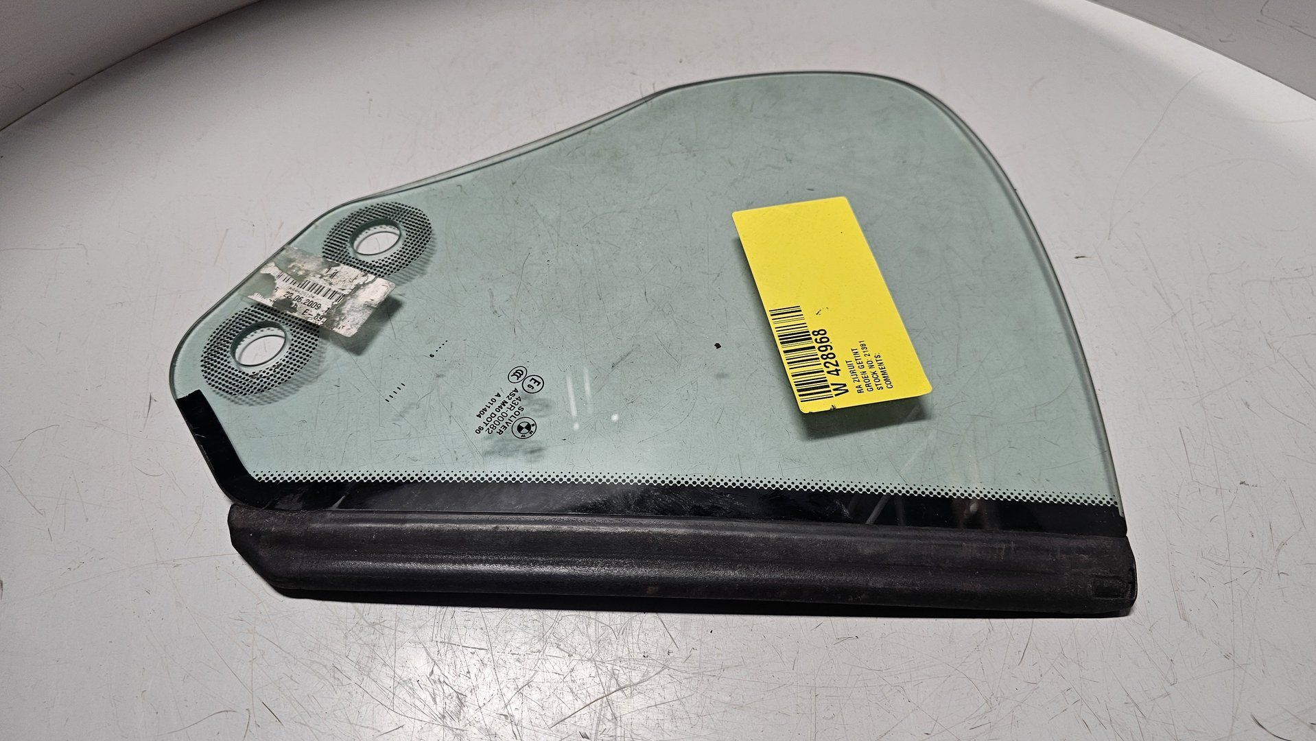 Zijruit zij raam links BMW Z4 E89 roadster 51377192301 7192301 A011404 side window single usado en Menorca foto 3