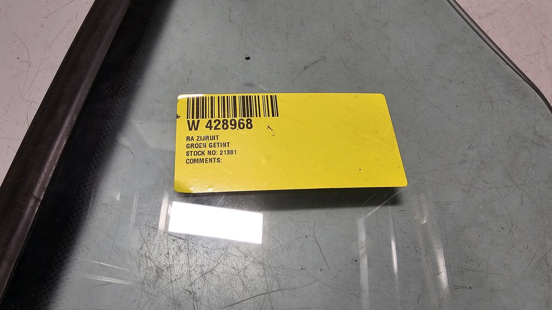 Zijruit zij raam links BMW Z4 E89 roadster 51377192301 7192301 A011404 side window single usado en Menorca foto 4