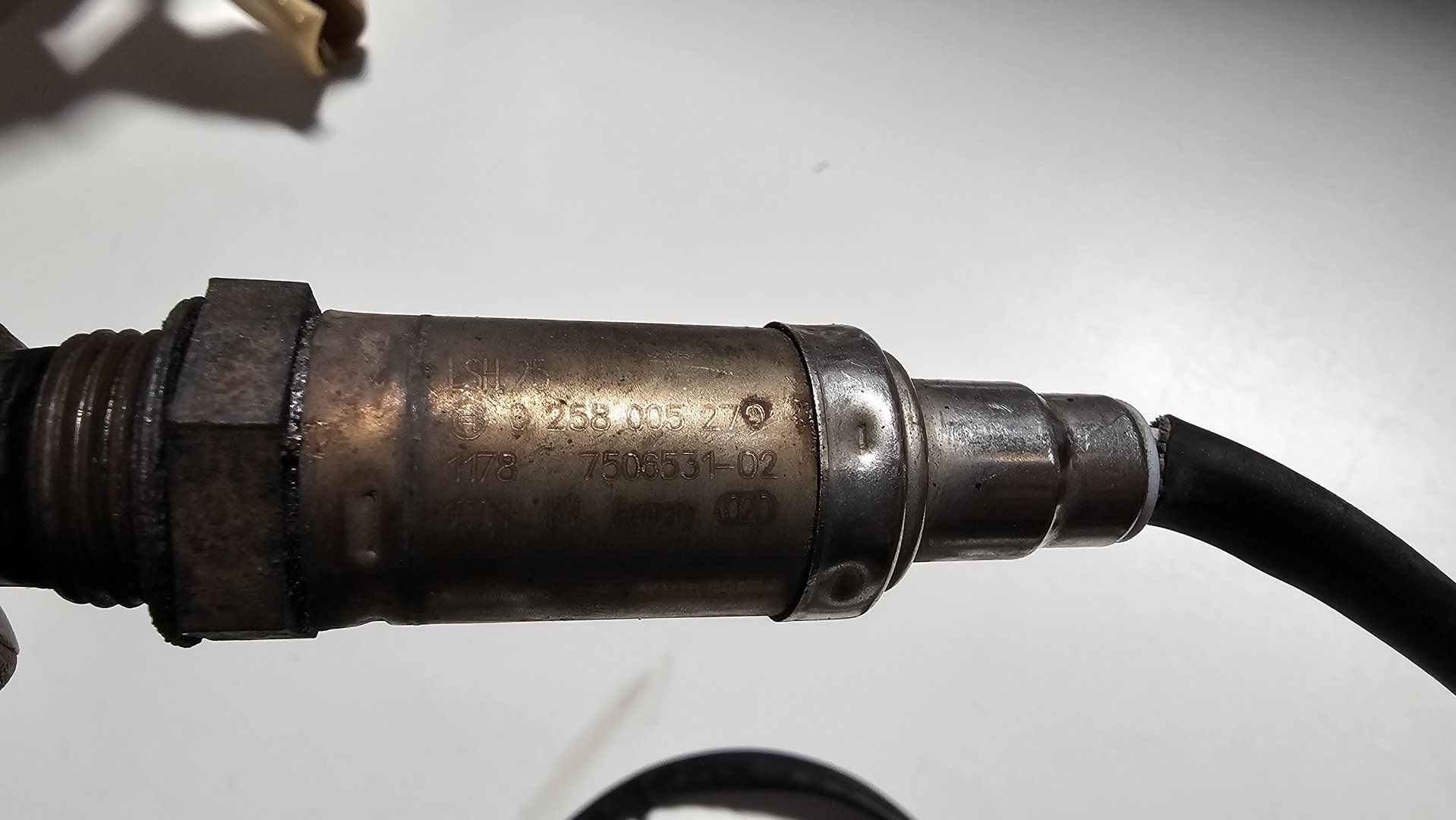 Lambdasonde BMW motorcodes N40 N42 N45 N46 lengte 765MM 11787506531 7506531 0258005270 0 258 005 270 lambda probe usado en Menorca foto 4