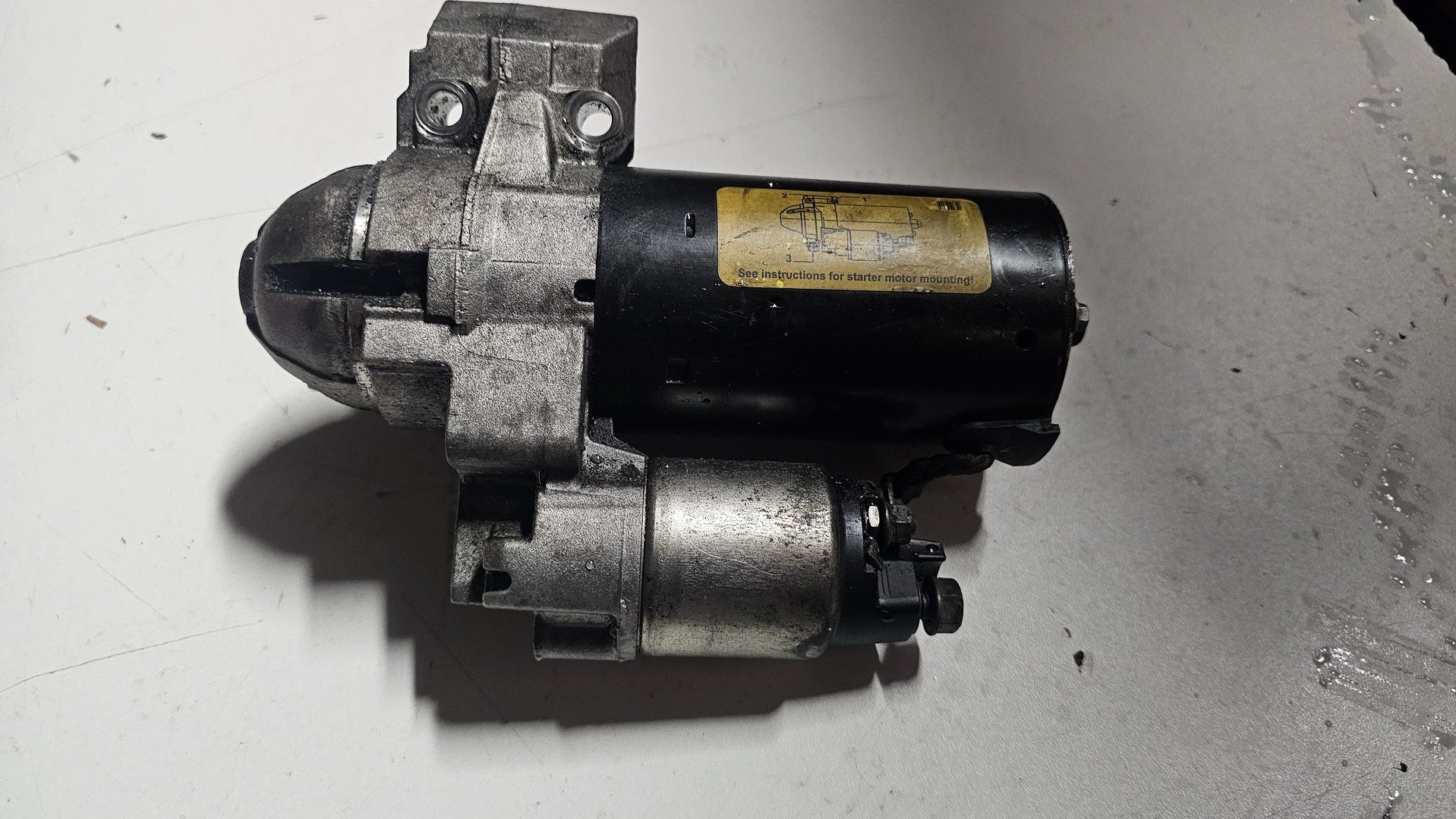 Startmotor Bosch BMW 3 / 4 / 5 X1 X3 serie E8x E9x F3x E6x 12418570238 8570238 001148010 12418506657 8506657 starter motor usado en Menorca foto 3