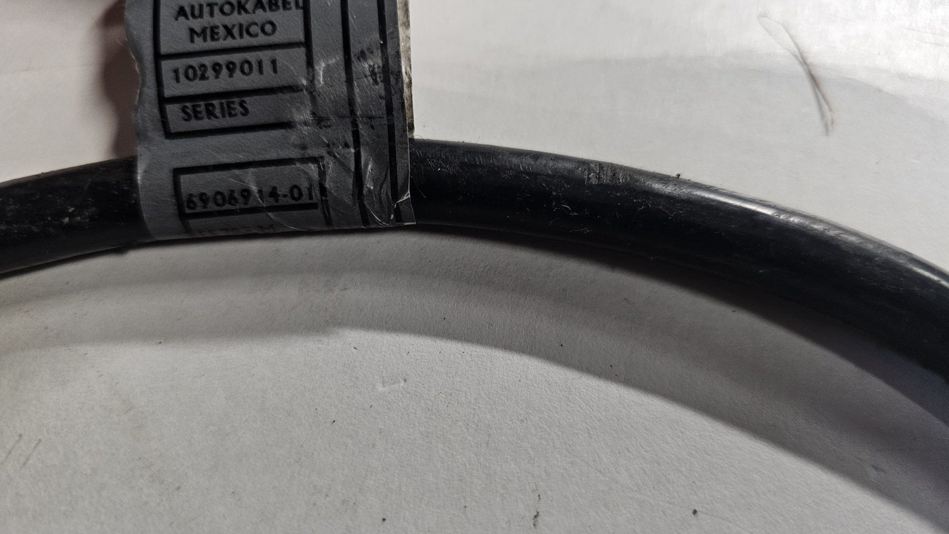 Accukabel negatief min kabel BMW X5 serie E53 61116919976 6919976 battery terminal clamp usado en Menorca foto 3