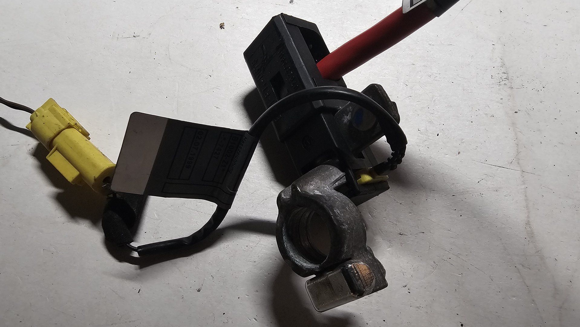 Kabelboom hoofdstroom pluskabel accukabel M43 BMW 3 Serie E46 61136903948 6903948 battery terminal clamp usado en Menorca foto 2