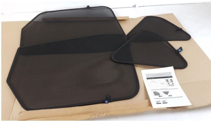 originalinal Opel Mariva B zonneschermen Sunshades 95514402 sunscreen complete set usado en Menorca foto 2