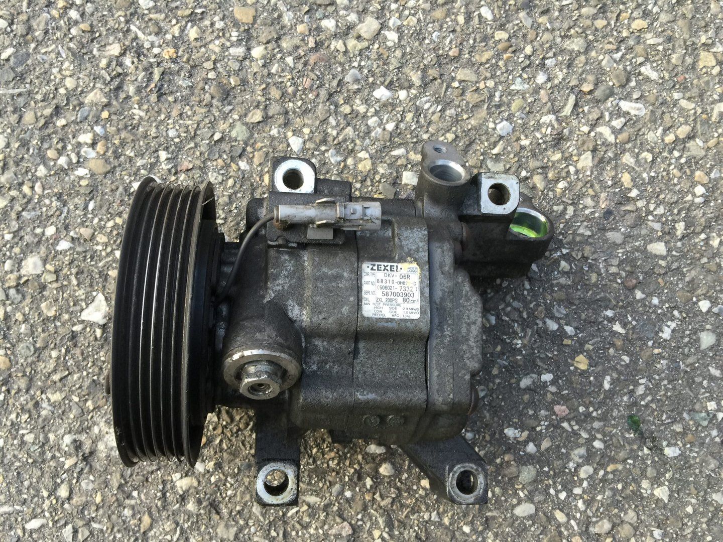 aircopomp toyota aygo / citroen C1 / peugeot 107 DIESEL 1.4 air conditioning pump air conditioning compressor usado en Menorca