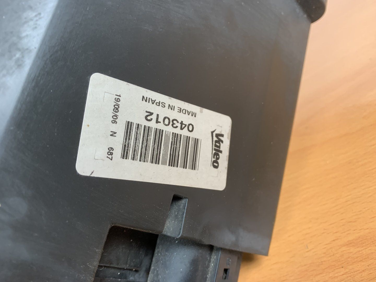 koplamp links volkswagen polo 9N3 2005 tot 2009 head lamp single usado en Menorca foto 5