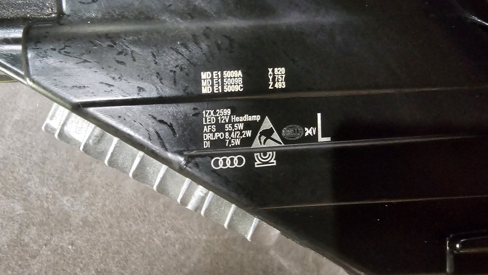 Koplamp Audi Q5 80A FACELIFT VOL LED LINKS 80A941033F originalineel head lamp single usado en Menorca foto 7