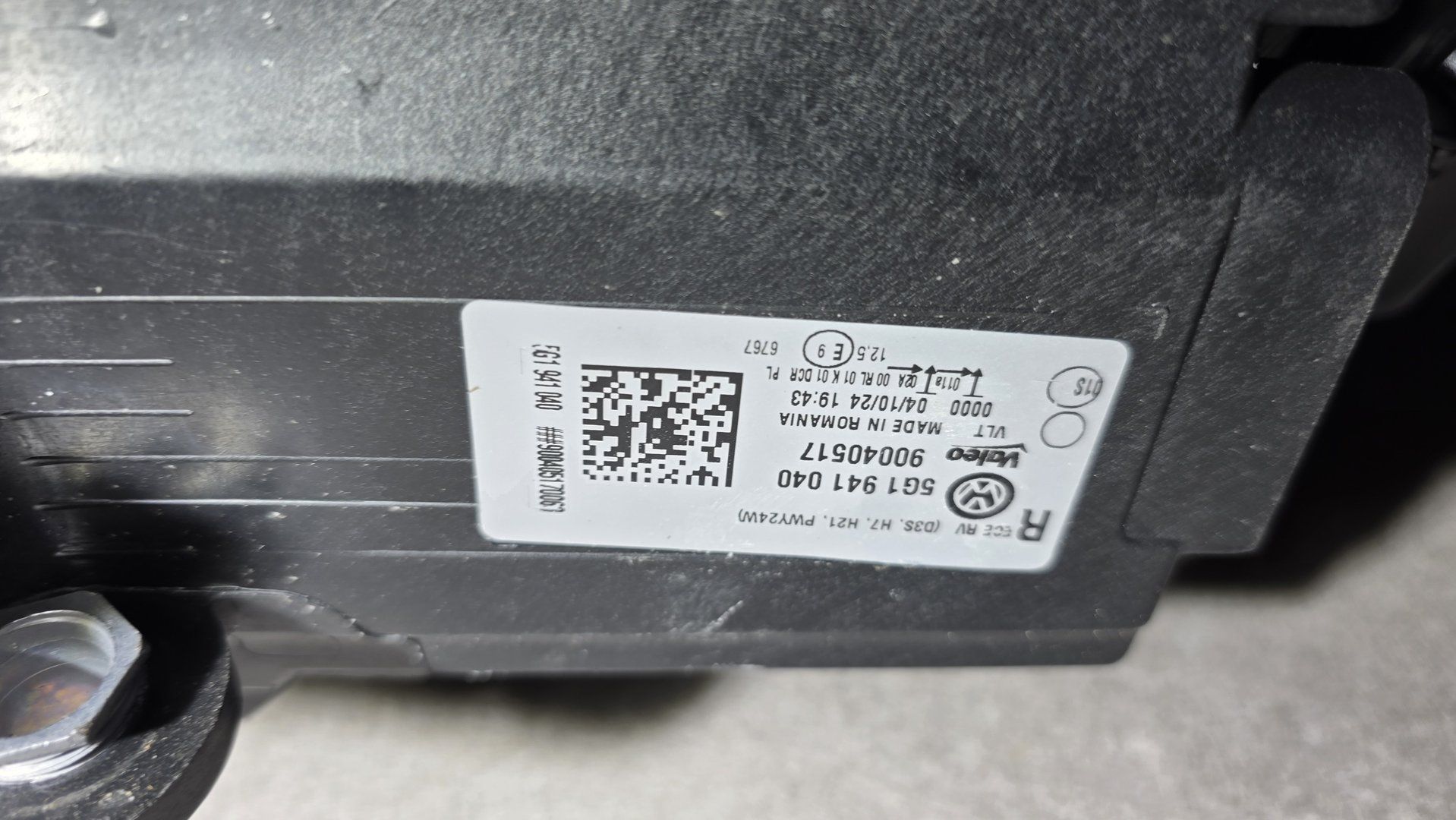 Koplamp Volkswagen Golf 7 VII BI XENON Rechts VW 5G1941040 head lamp single usado en Menorca foto 10