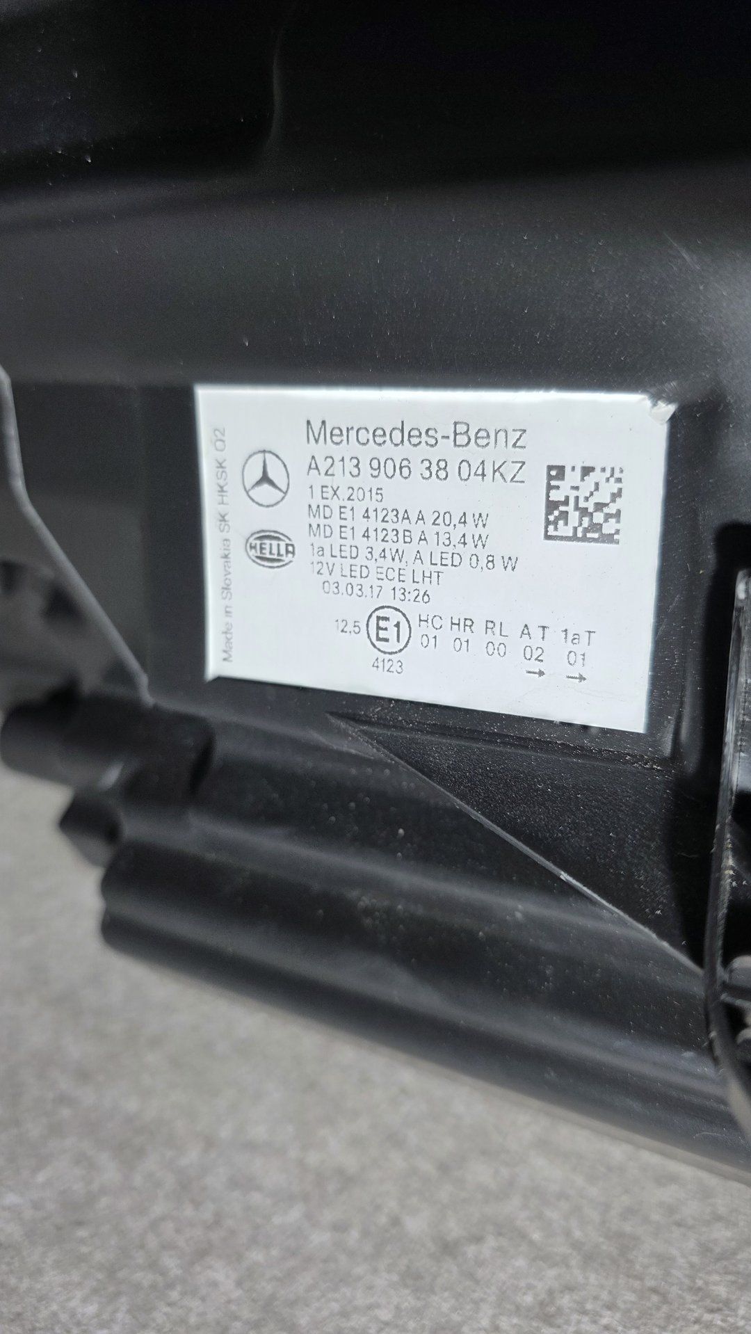 Koplamp W213 S213 LED HIGH PERFORMANCE LINKS A2139063804KZ head lamp single usado en Menorca foto 10