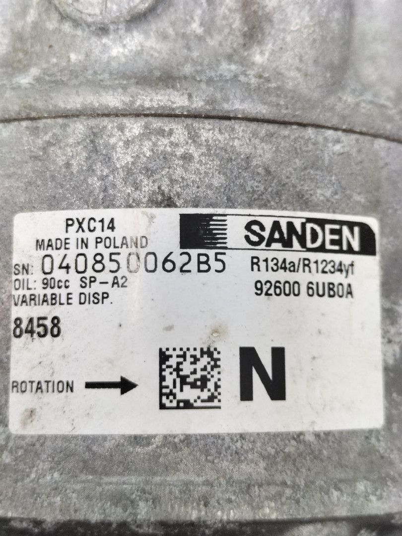 NISSAN air conditioning pump air conditioning compressor usado en Menorca foto 4