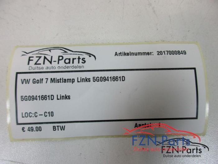 Volkswagen fog lamp front single usado en Menorca foto 4