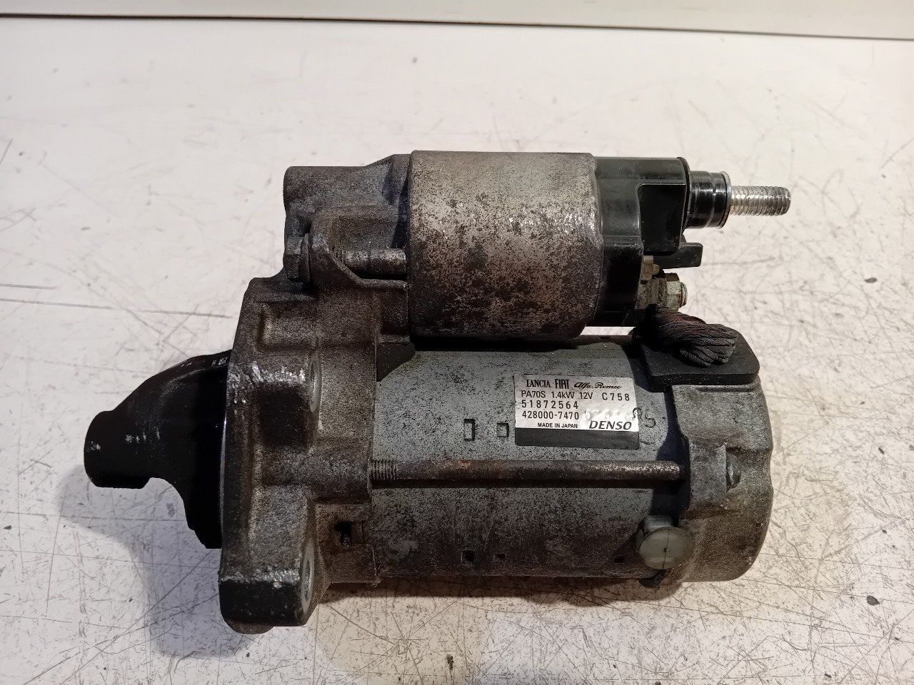 Startmotor Fiat Panda starter motor usado en Menorca foto 4