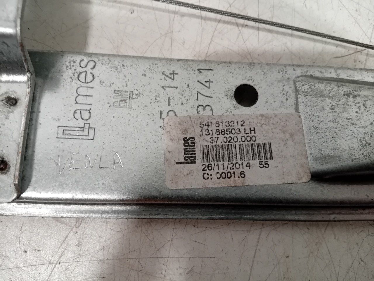 Raammechaniek links achter Opel Corsa window mechanism usado en Menorca foto 5