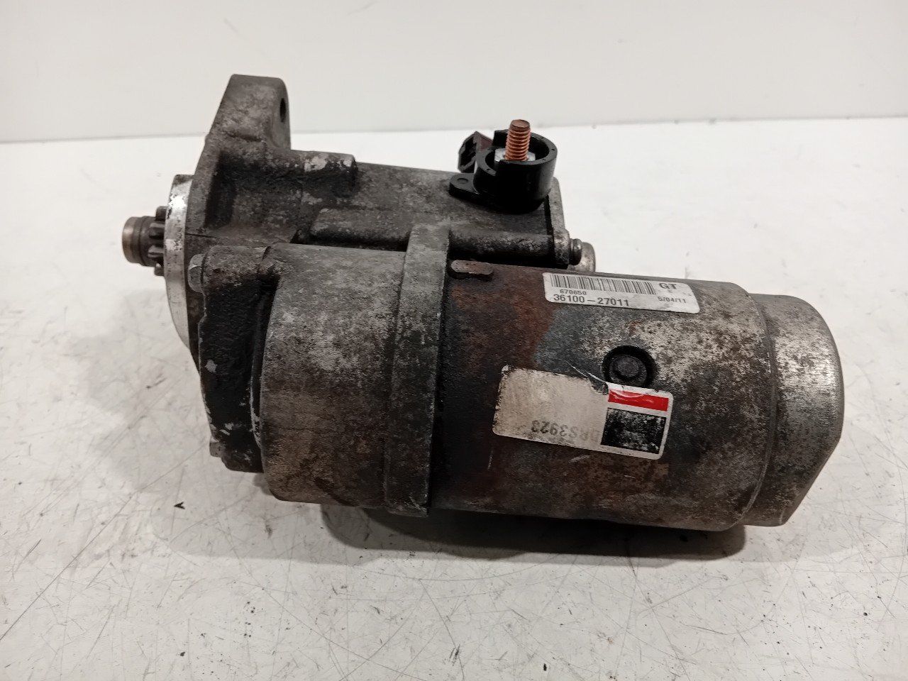 Startmotor Hyundai Santa Fe starter motor usado en Menorca foto 3