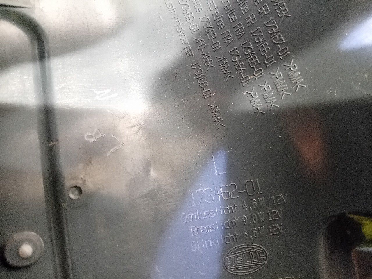 Achterlicht links buiten BMW 5 serie tail light single usado en Menorca foto 5