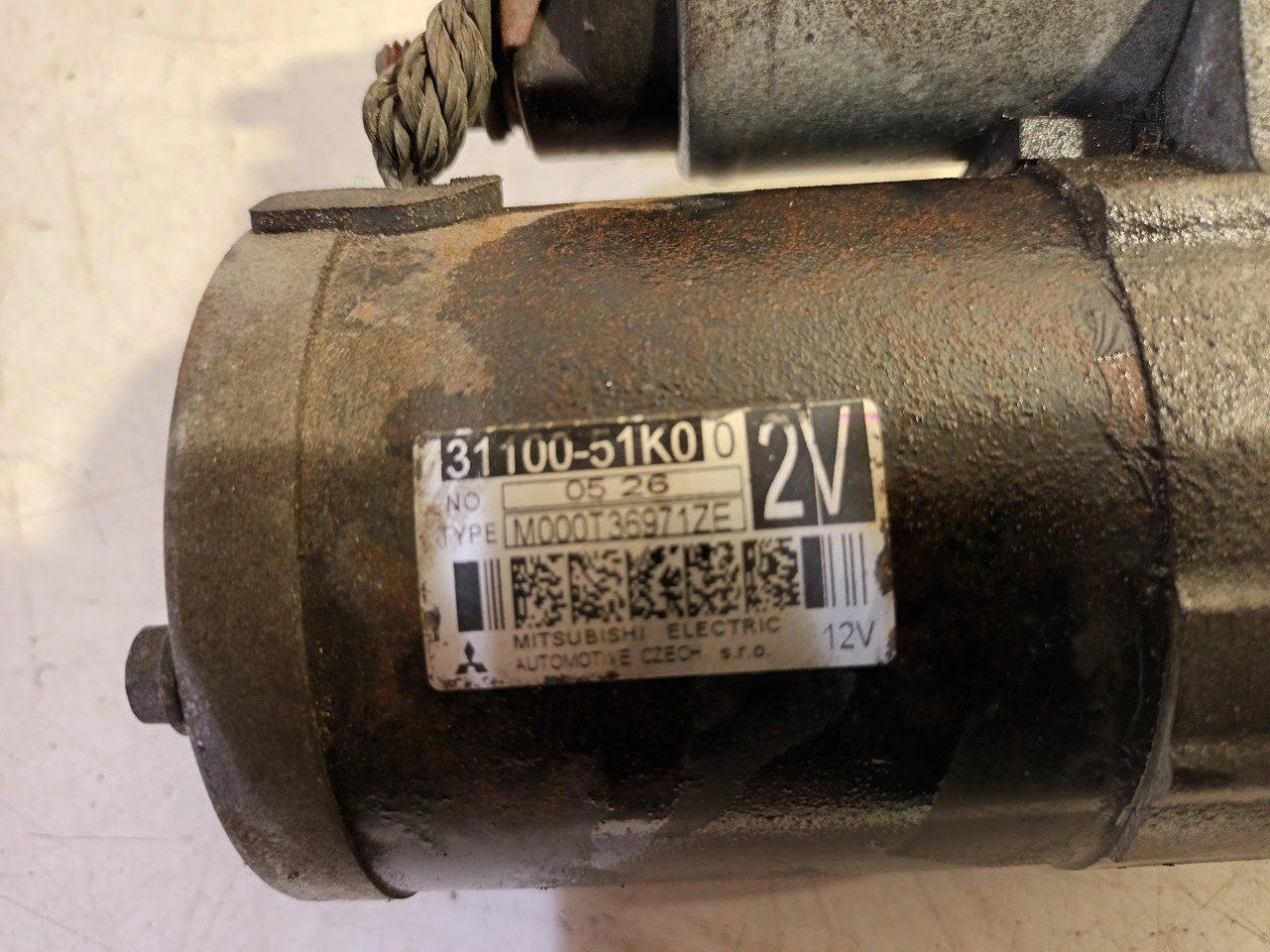 Startmotor Opel Agila starter motor usado en Menorca foto 4
