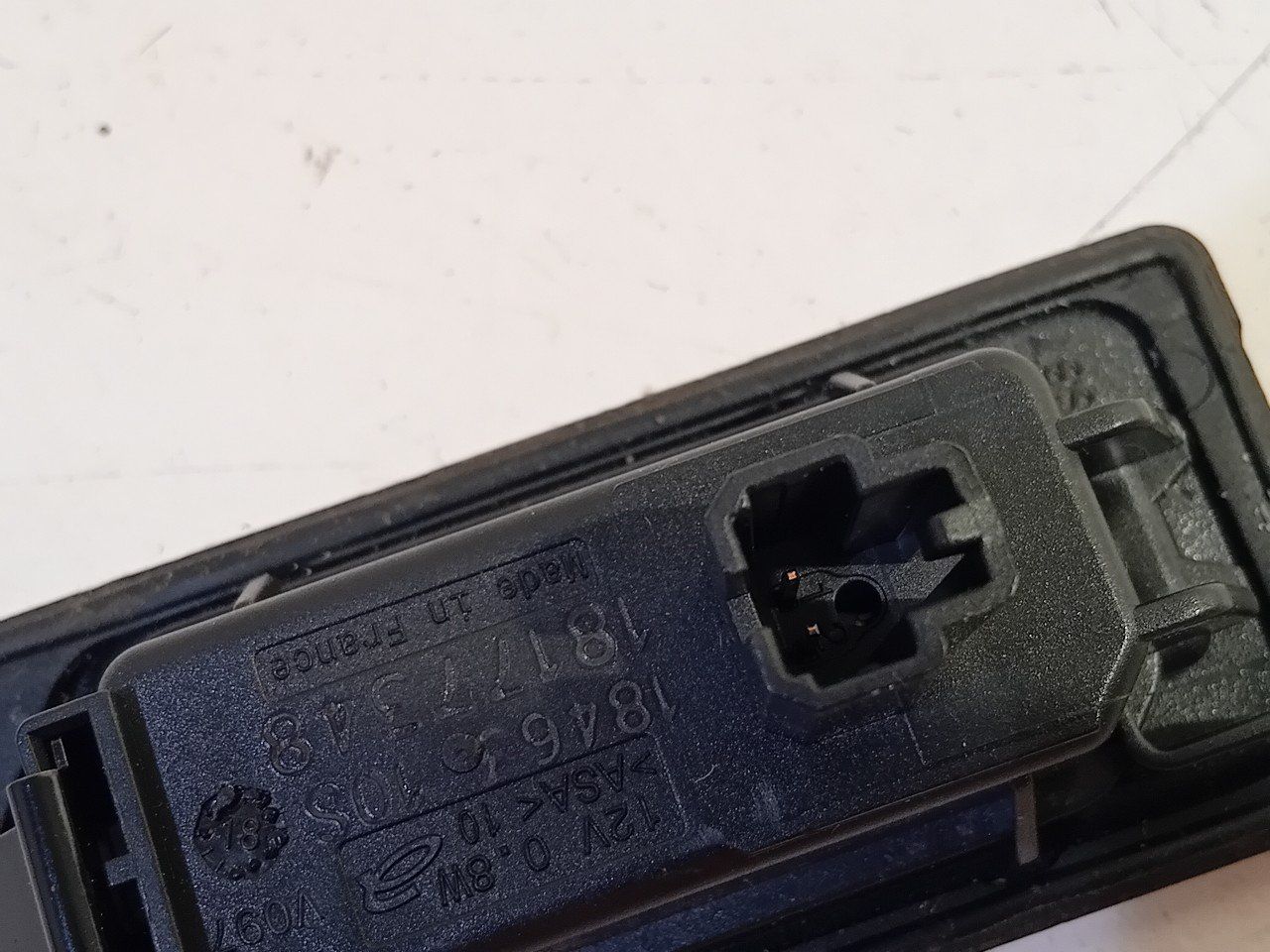 Kenteken verlichting Audi A4 license plate lighting usado en Menorca foto 4