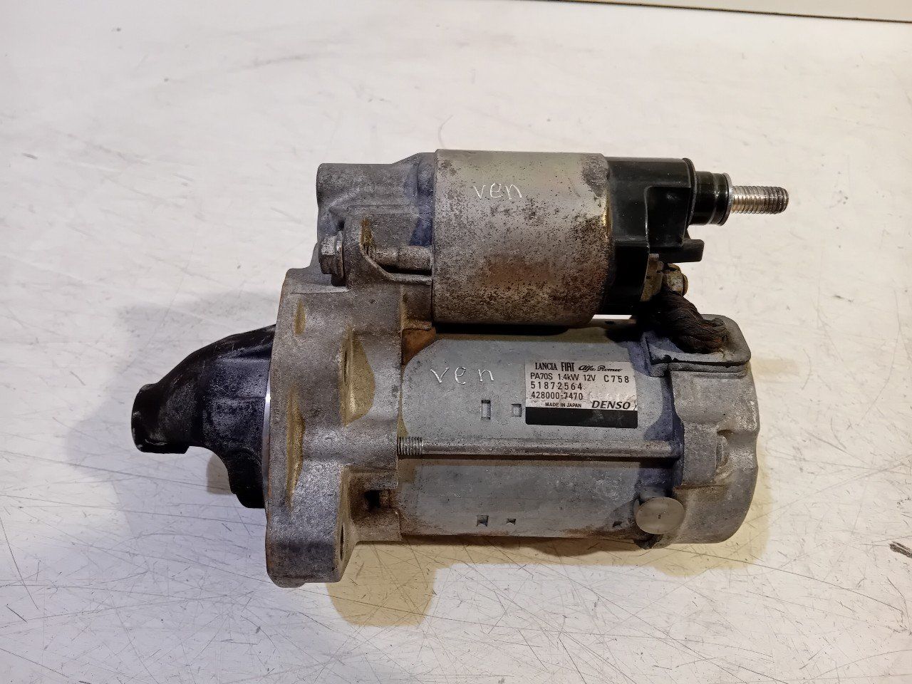 Startmotor Fiat Panda starter motor usado en Menorca