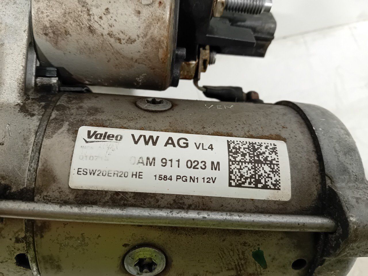 Startmotor Volkswagen Golf starter motor usado en Menorca foto 2