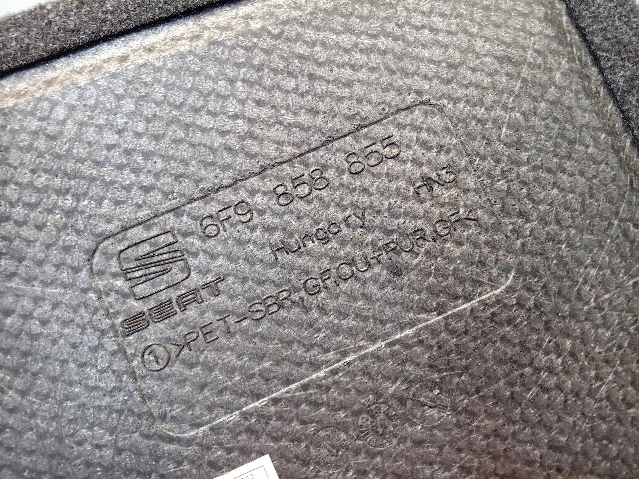 Bagageruimte mat Seat Arona car mats trunk mat usado en Menorca foto 4