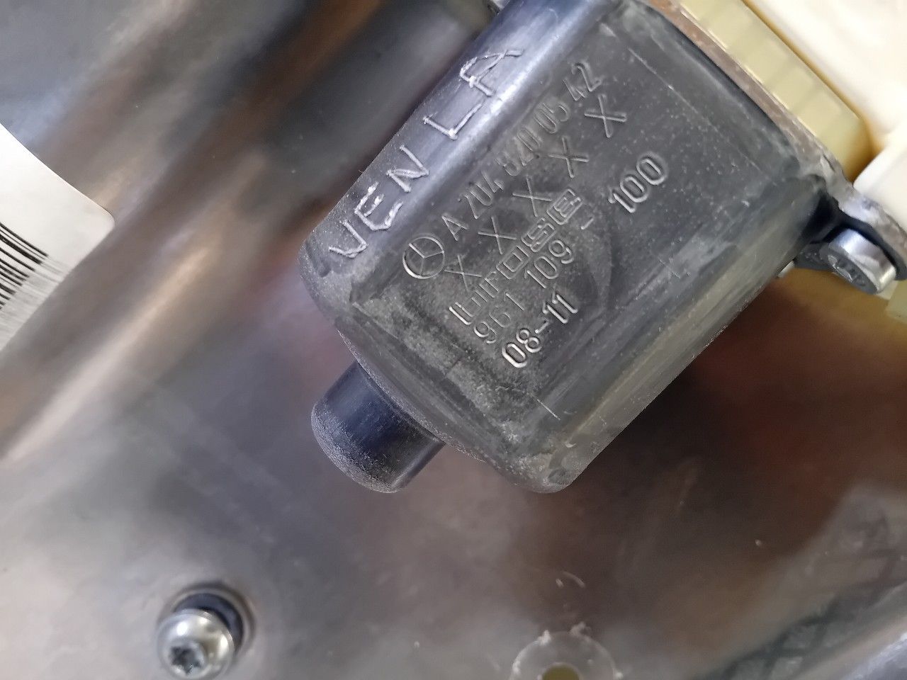 Raammechaniek elektrisch links achter Mercedes-Benz GLK window mechanism usado en Menorca foto 3