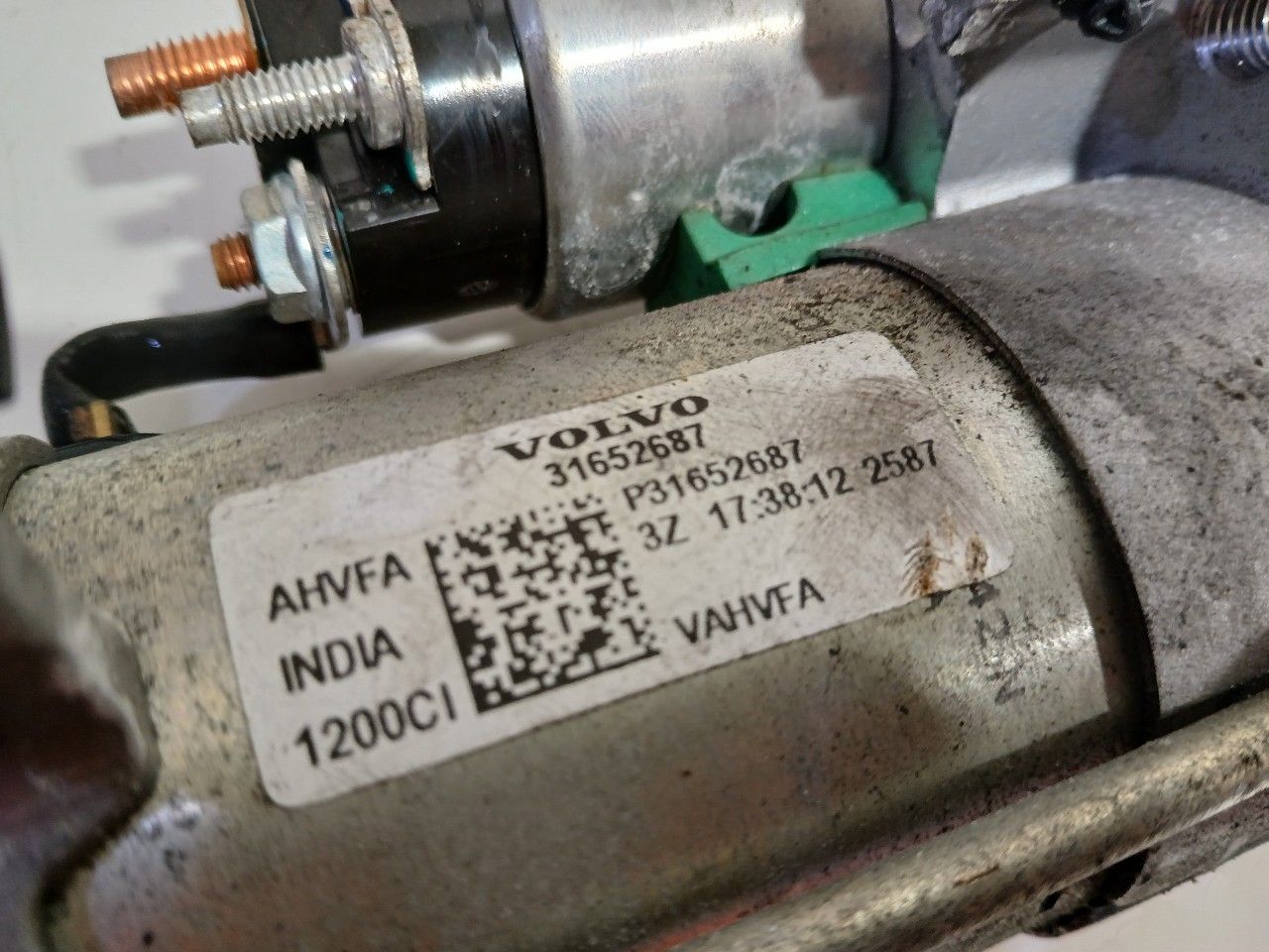 Startmotor Volvo XC40 starter motor usado en Menorca foto 4