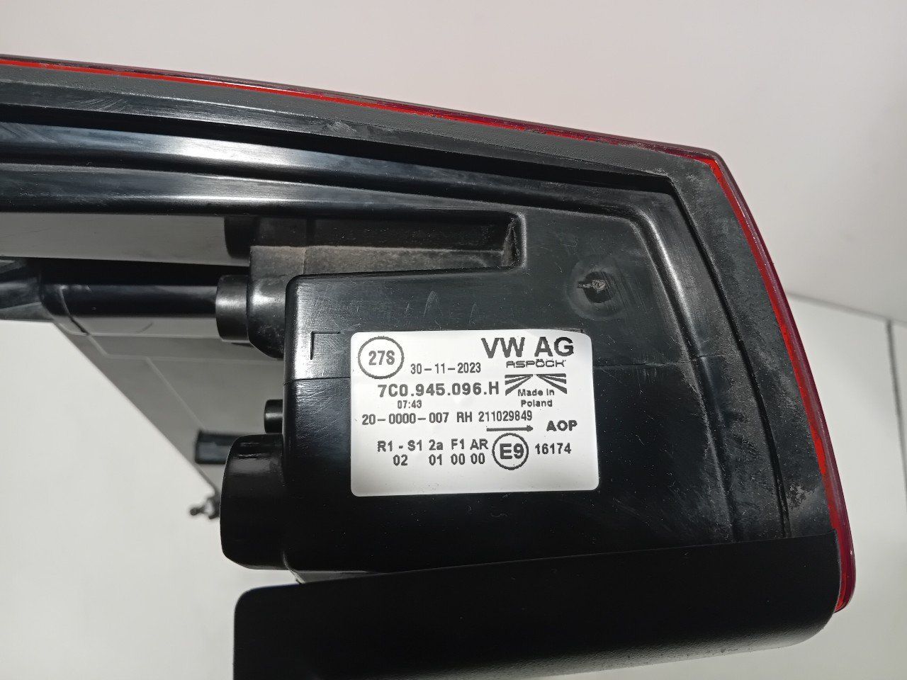 Achterlicht carrosserie rechts Volkswagen Crafter tail light single usado en Menorca foto 4