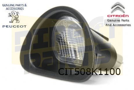 Citroën C1 (-5/14)/ Peugeot 107 Kentekenverlichting (L/R) originalineel! 6340E2 license plate lighting usado en Menorca