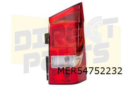 Mercedes-Benz Vito / V-Clase (12/14-) (W447) achterlicht Rechts (bij achterdeuren) (Vito) OES! A4478201264 RESTPARTIJ! tail light single usado en Menorca foto 2