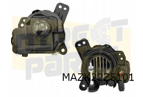 Mazda 6 (9/12 - 7/18) (GJ / GL) Mazda CX-3 (4/15 - 2/22) (DK) Mazda CX-5 (1/12 - 6/17) (KE) mistlamp Links LED (6 1/15- / CX-3 / CX-5 2/15-) originalineel! GHP951690A fog lamp front single usado en Menorca foto 4