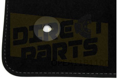 Opel Mokka (8/12 - 9/16) Opel Mokka X (9/16 - 9/19) mattenset (4x) naaldvilt tekst "Mokka" originalineel! 39026742 car mats complete usado en Menorca foto 2