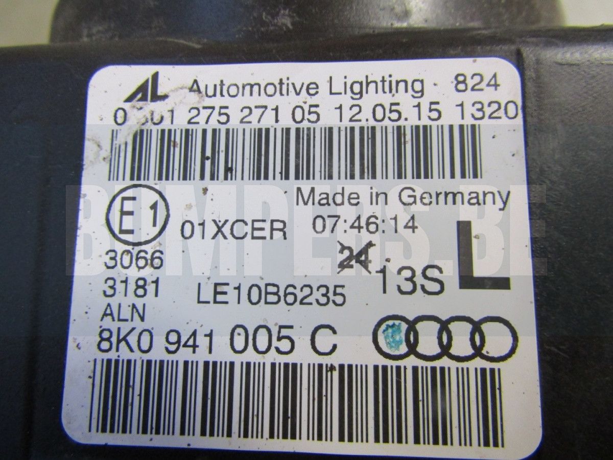 Koplamp Audi A4 B8 8K0 Facelift NON-STEING XENON 11-15 LH LINKS 8K0941006C Z424/K1/7A head lamp single usado en Menorca foto 6