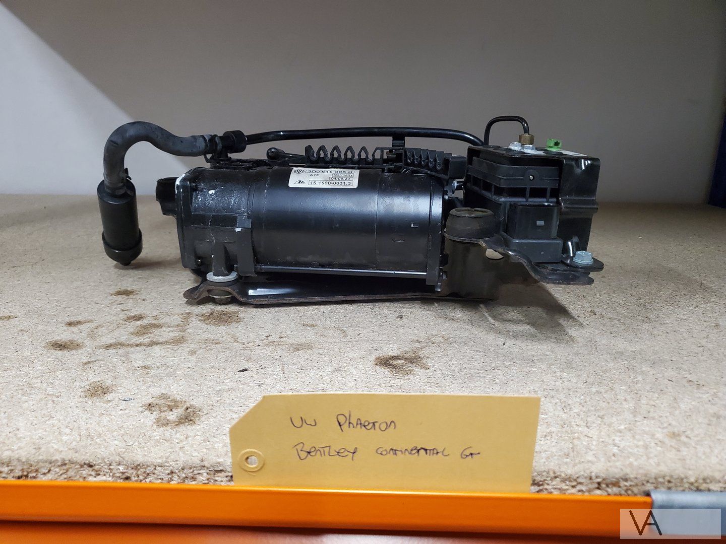 VW Phaeton Bentley Continental compressor luchtvering 02-10 compressor air pump suspension usado en Menorca