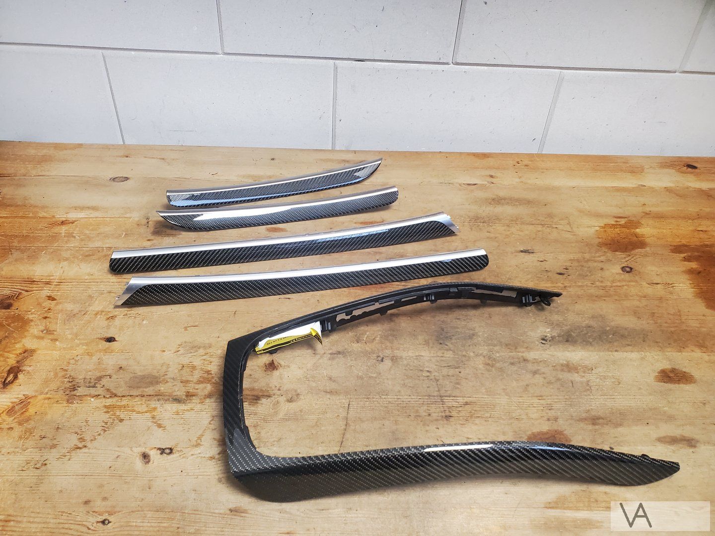 Audi A5 S5 RS5 interieur lijsten set CARBON originalineel €300 interior frames set usado en Menorca