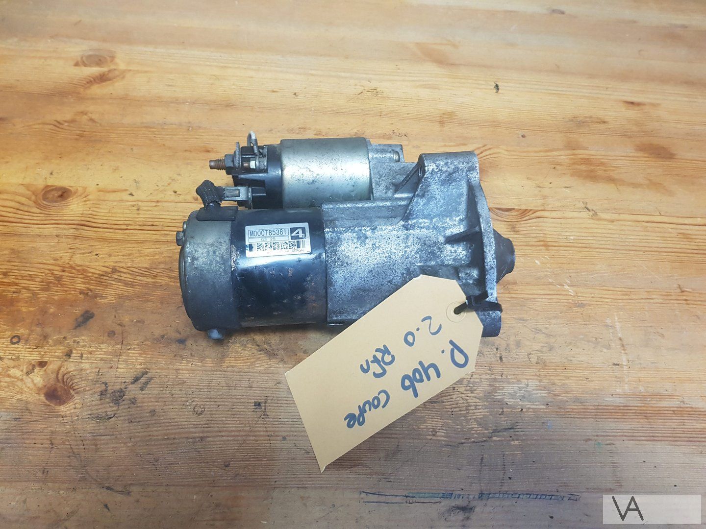 Startmotor Peugeot 206 307 406 407 607 1.8 2.0 2.2 gasolina starter motor usado en Menorca