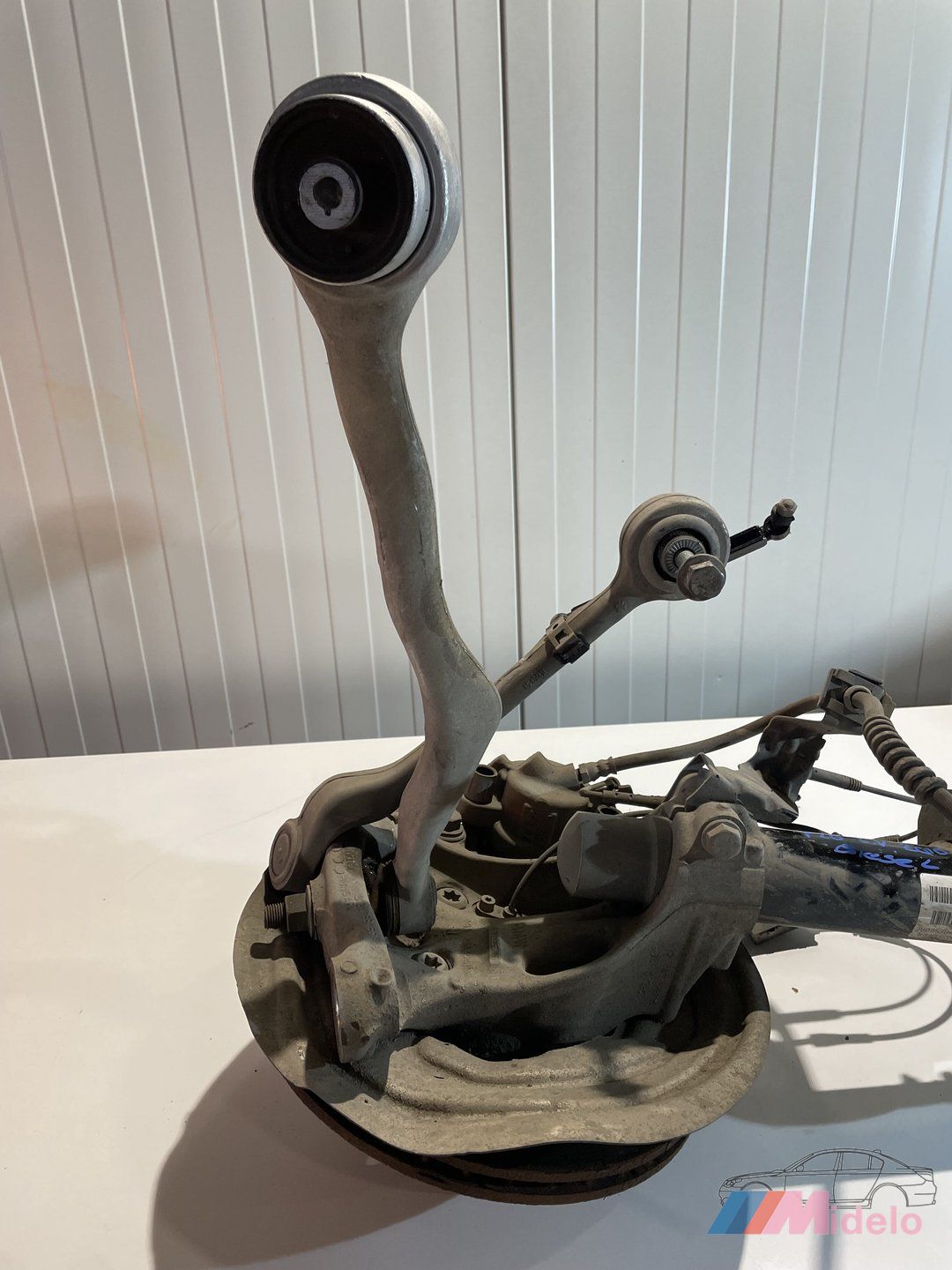 BMW F20 VEERPOOT LINKS VOOR completo MET DRAAGARM strut complete single usado en Menorca foto 2
