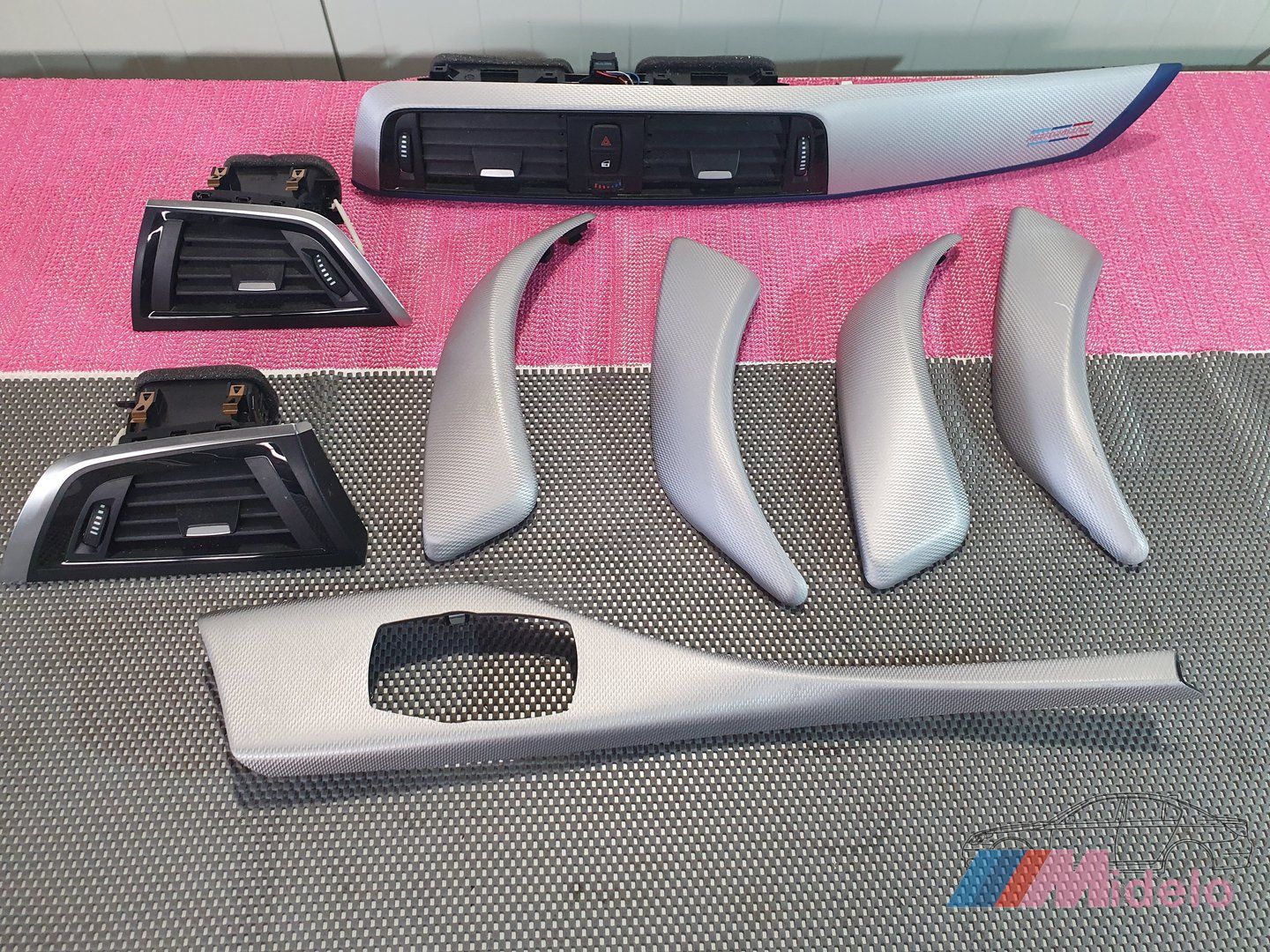 bmw f20 m performance interieur lijsten hexagon bmw 140i interior frames set usado en Menorca