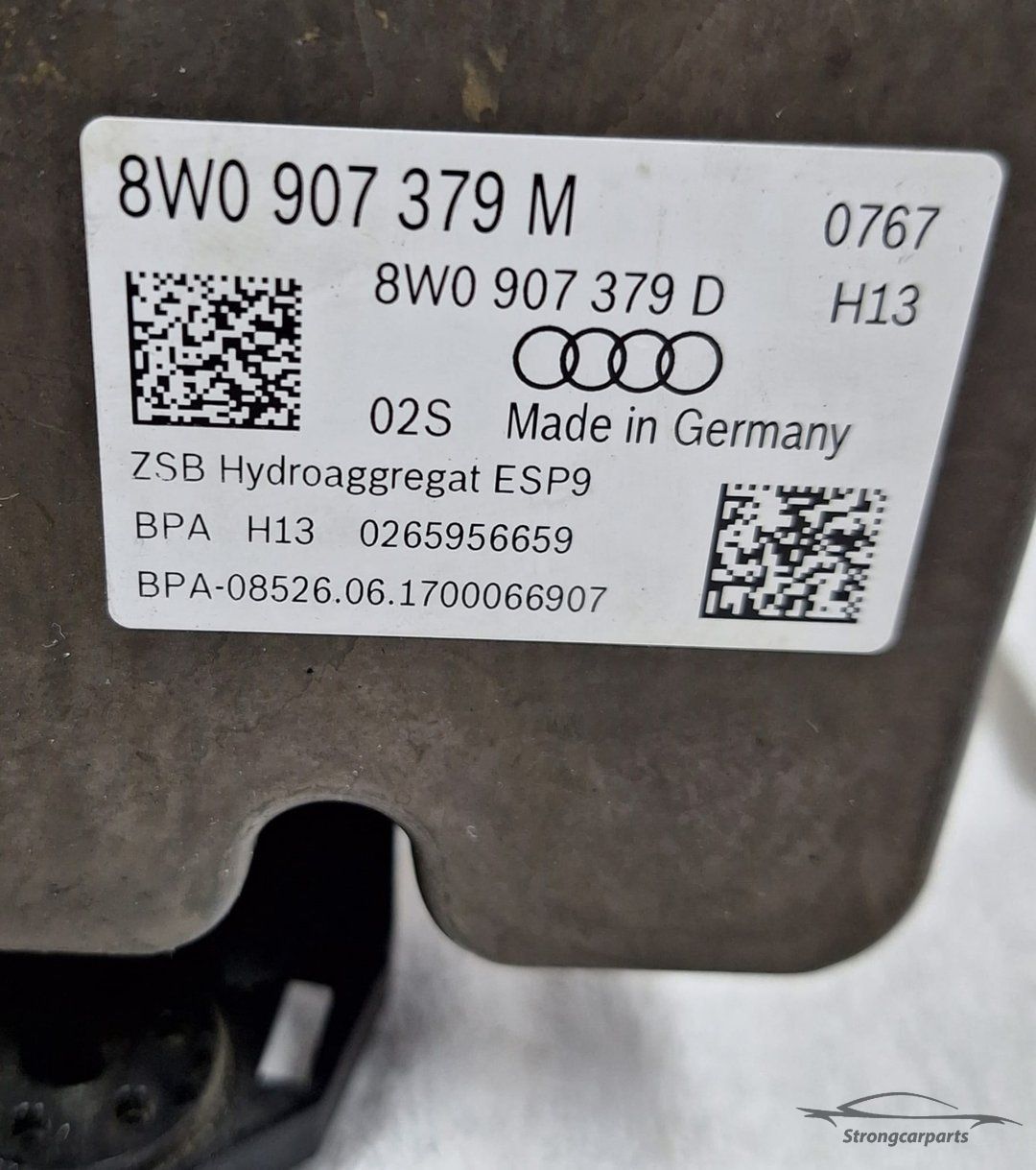 ABS pomp Audi A4 8W B9 A5 8W/F5 8W0614517Q abs pump usado en Menorca foto 3