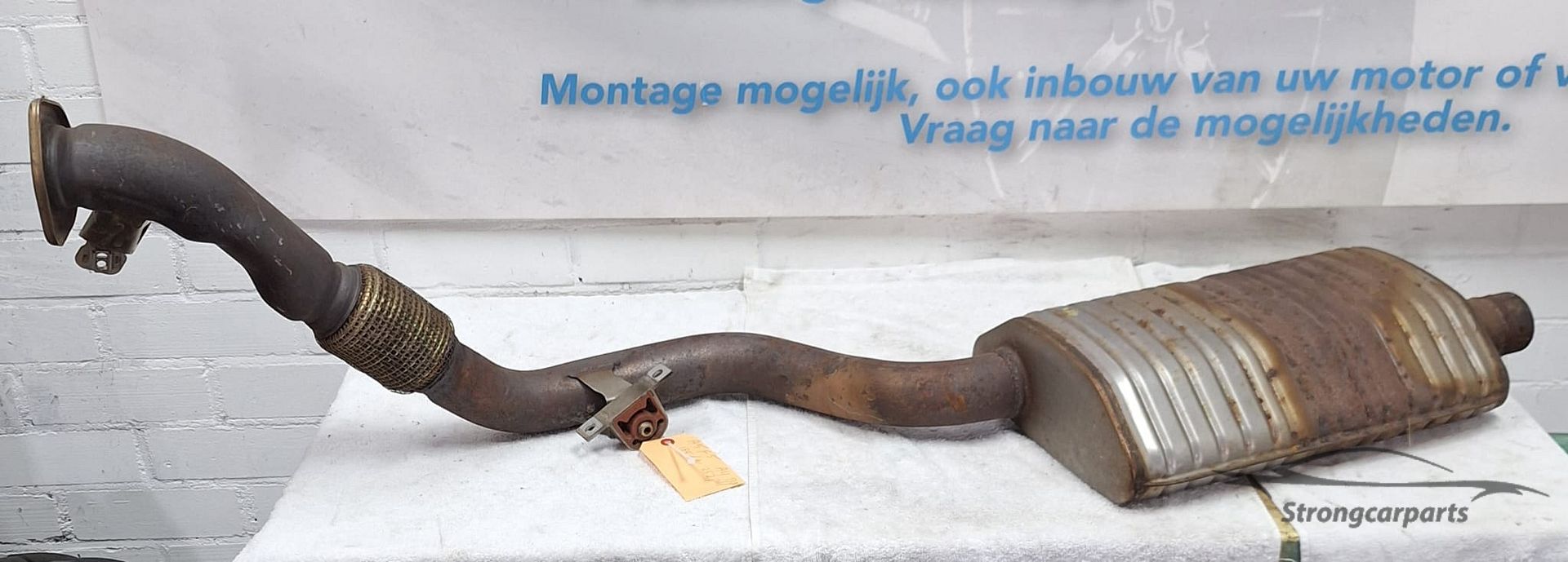 escapedeel Audi A4 8W B9 Avant 8W0253211 middendemper. H muffler front muffler usado en Menorca