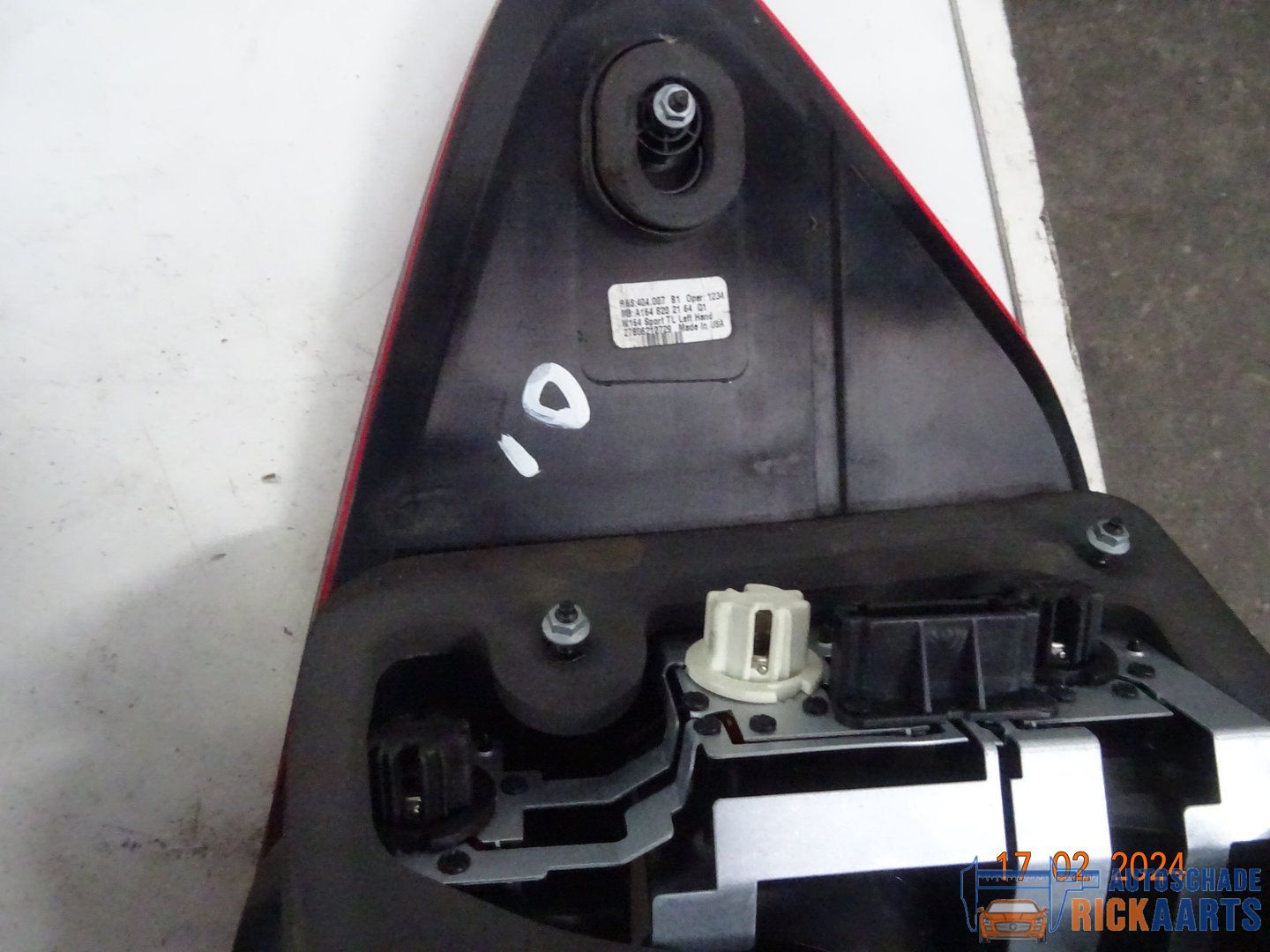 mercedes w 164 achterlamp links 1648203964 1648202164 headlight left and right usado en Menorca foto 3