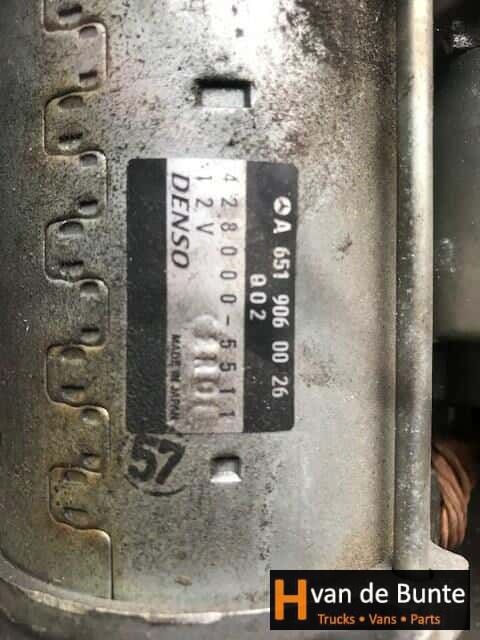 Mercedes Sprinter 906 4 Cilinder Startmotor A651 906 0026 starter motor usado en Menorca