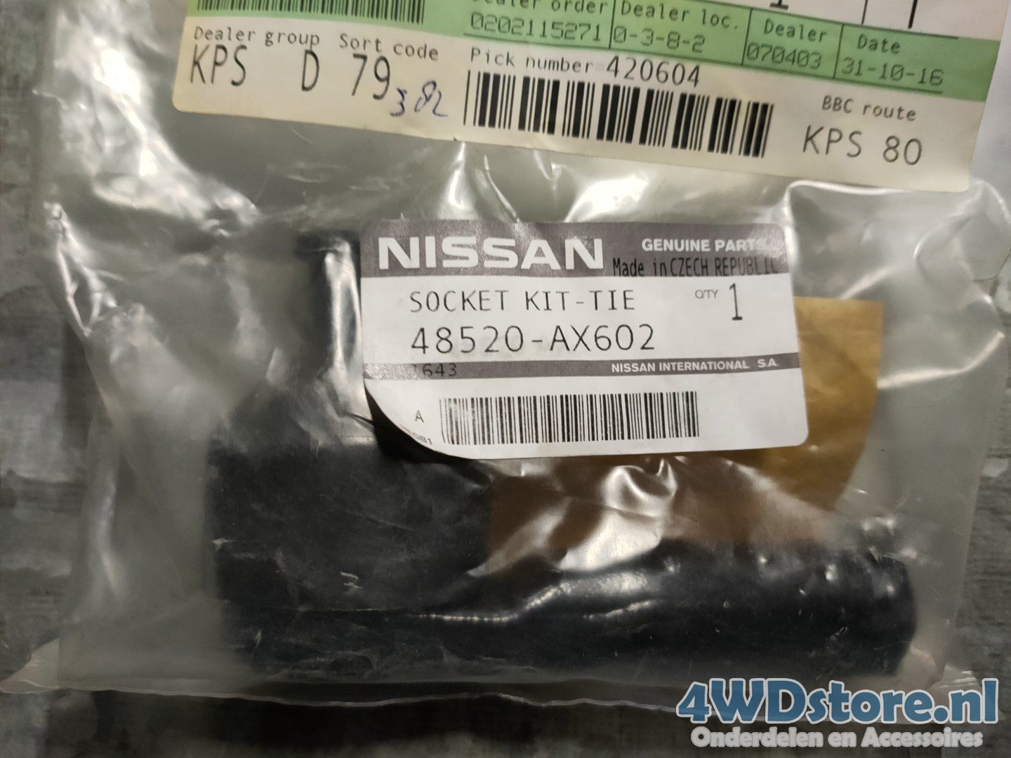 Nissan Micra K12 Stuurkogel 48520AX602 steering ball joint tie rod end usado en Menorca