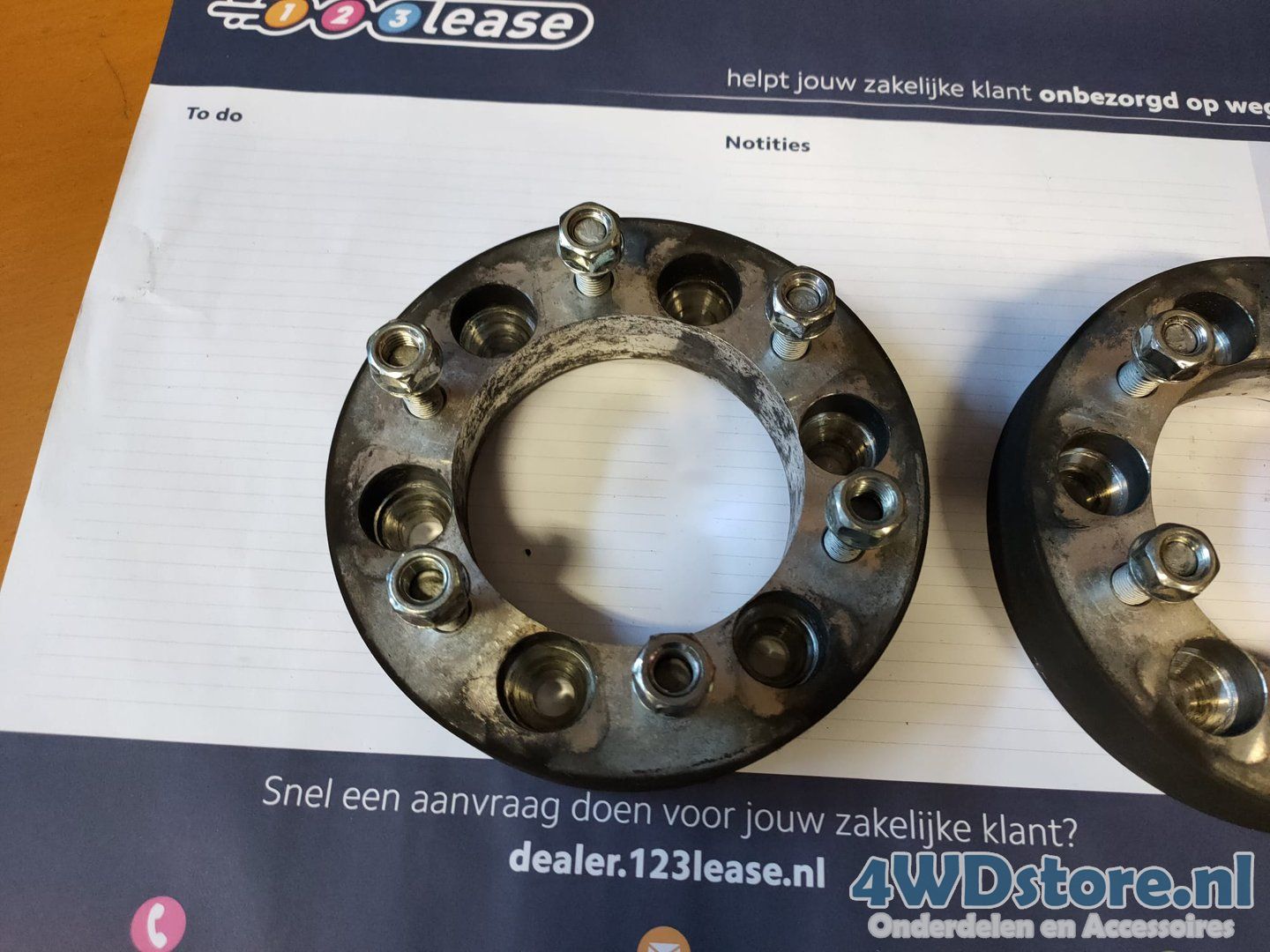 Isuzu D-MAX Spacerset 35mm 6x139.7 wheel hub usado en Menorca foto 5