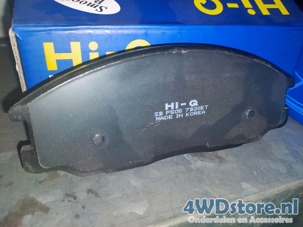 Ssangyong Meerdere Modellen Remblokken VOORAS 4813008260 brake pad set usado en Menorca foto 2