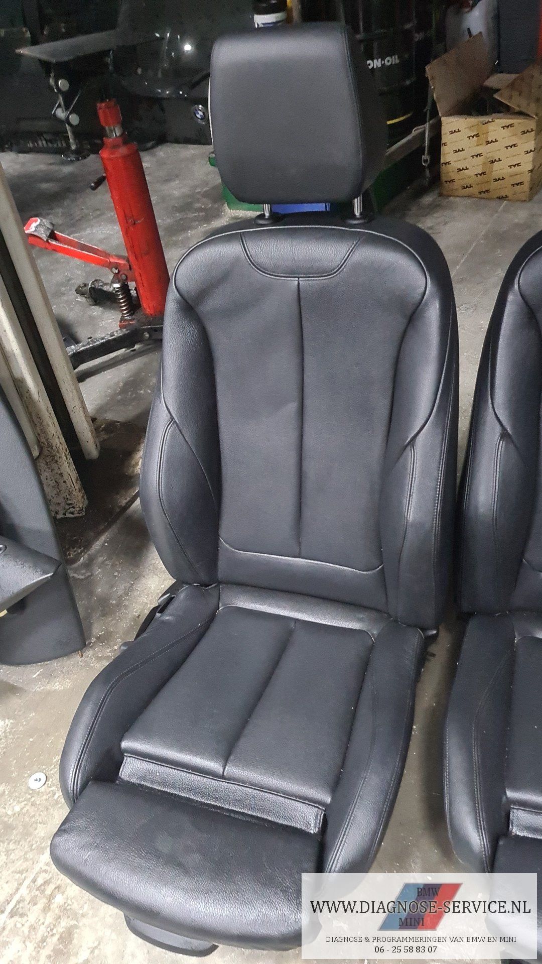 BMW 1er F20 140i LCI zwart lederen sport interieur met stoelverwarming complete interior usado en Menorca foto 2