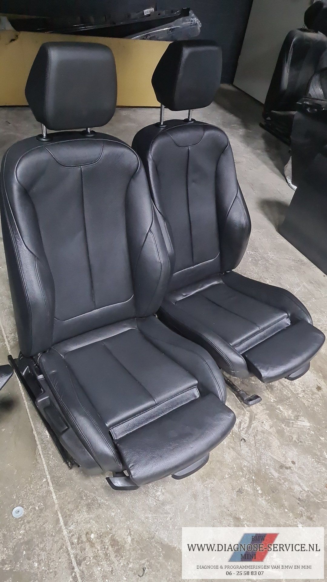BMW 1er F20 140i LCI zwart lederen sport interieur met stoelverwarming complete interior usado en Menorca