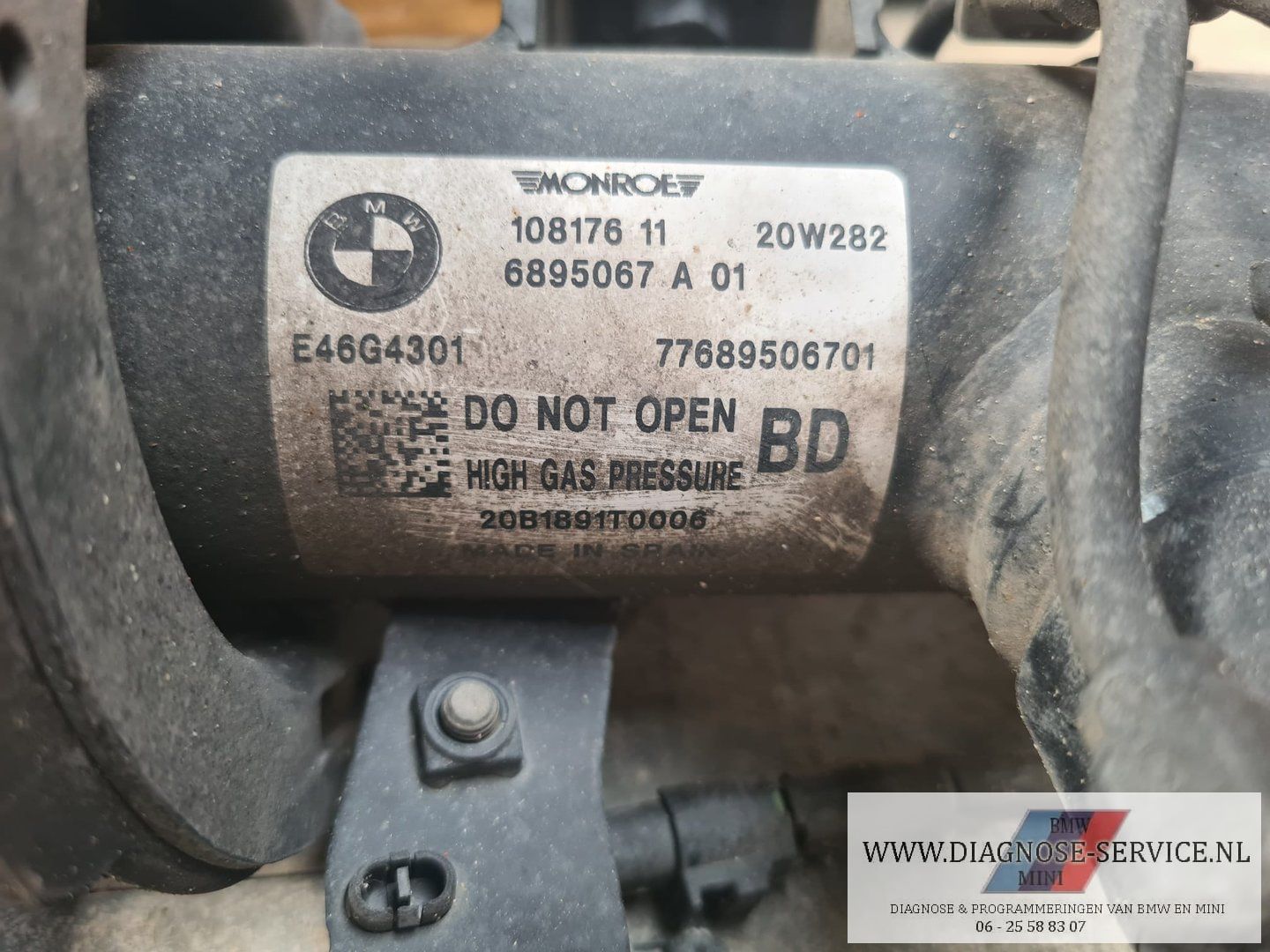 BMW Z4 E89 veerpoor links voor VDC 6895067 strut complete single usado en Menorca foto 3